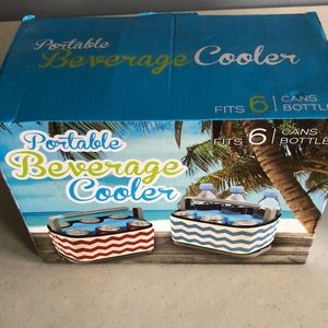 Portable beverage cooler❤️